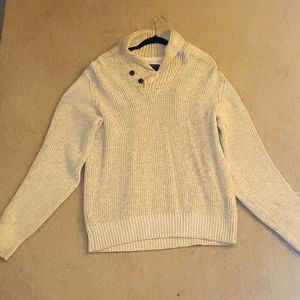 H&M Cream Men's Cardigan Sweater